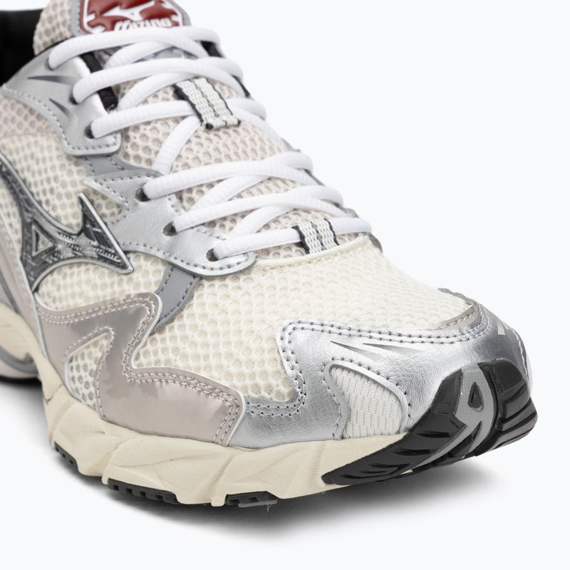 Férfi Mizuno Wave Rider 10 cipő mizuno hófehér/fekete homok/ritmikus piros 7