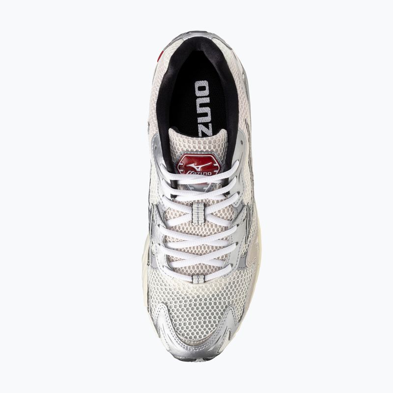 Férfi Mizuno Wave Rider 10 cipő mizuno hófehér/fekete homok/ritmikus piros 5