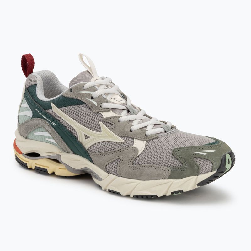 Férfi cipő Mizuno Wave Rider 10 Premium opál szürke/pristine/bistro zöld
