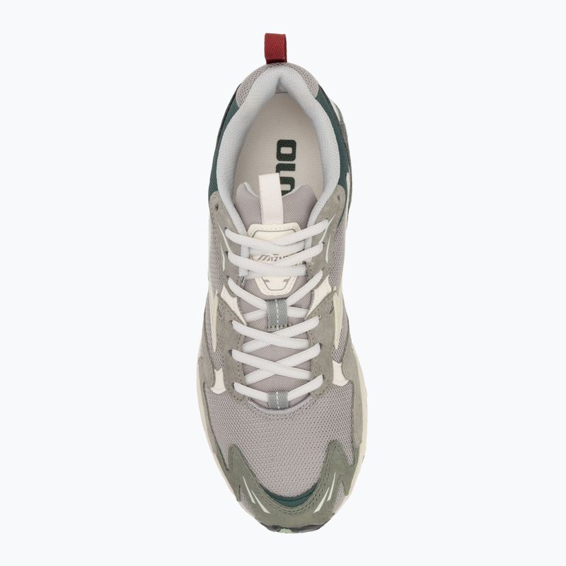 Férfi cipő Mizuno Wave Rider 10 Premium opál szürke/pristine/bistro zöld 5