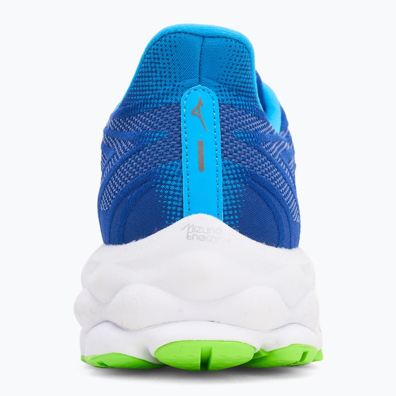 Férfi futócipő Mizuno Wave Sky 8 reflex kék c/fehér/zöld geck 6