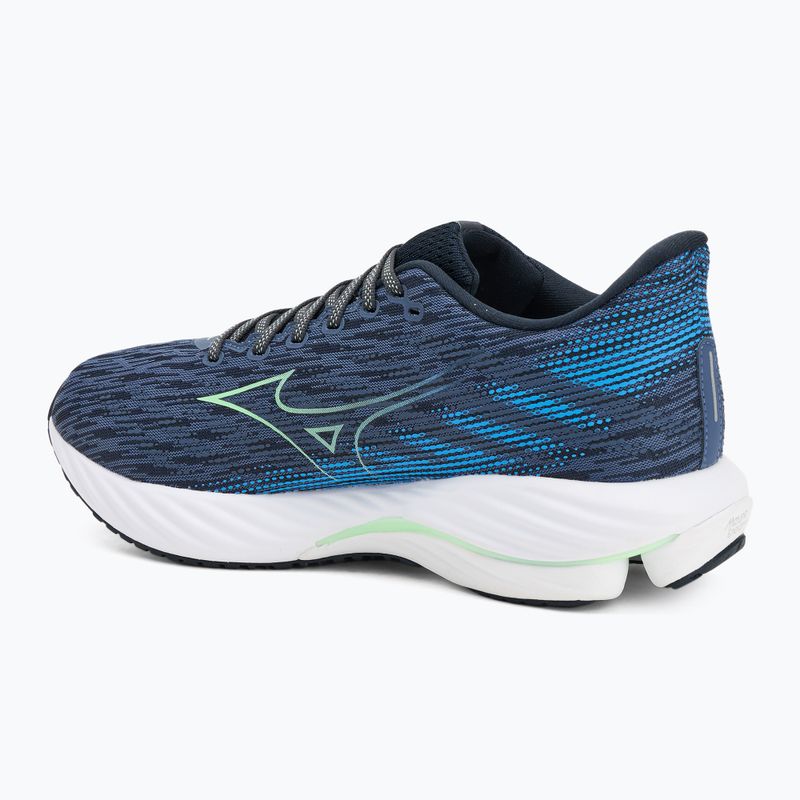 Férfi futócipő Mizuno Wave Rider 28 vintage indigó/neo menta/frankó kék 3
