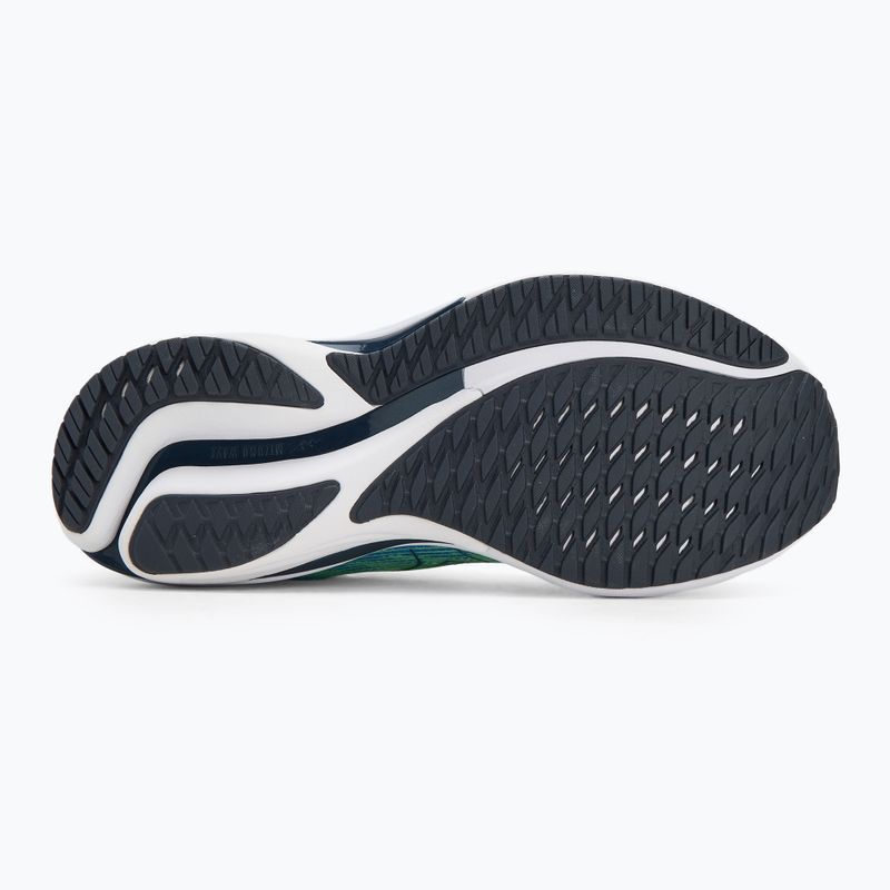 Férfi futócipő Mizuno Wave Rider 28 neo menta/határkék/vintage 4