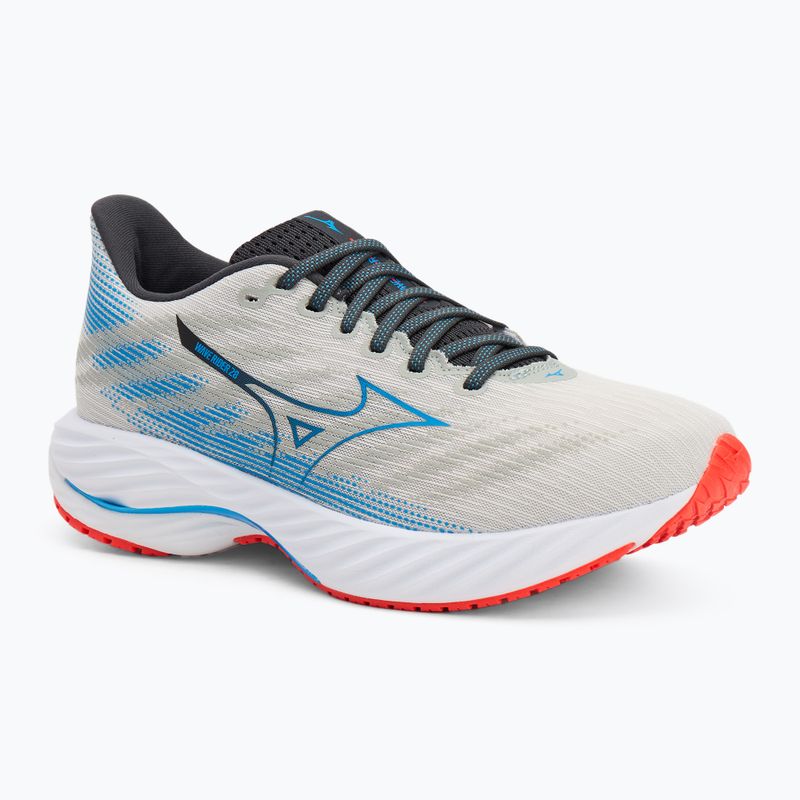 Férfi futócipő Mizuno Wave Rider 28 nimbus cloud/kék pace/igniotion piros