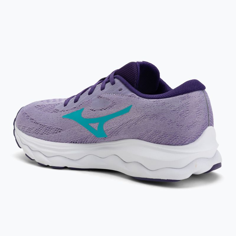Női Mizuno Wave Serene futócipő, bogáncs/kerámia/ibolya indigó 3