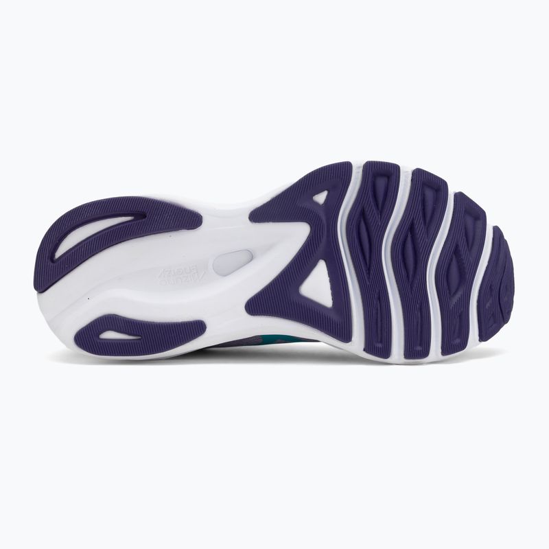 Női Mizuno Wave Serene futócipő, bogáncs/kerámia/ibolya indigó 4