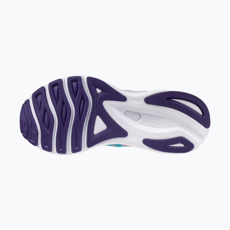 Női Mizuno Wave Serene futócipő, bogáncs/kerámia/ibolya indigó 5