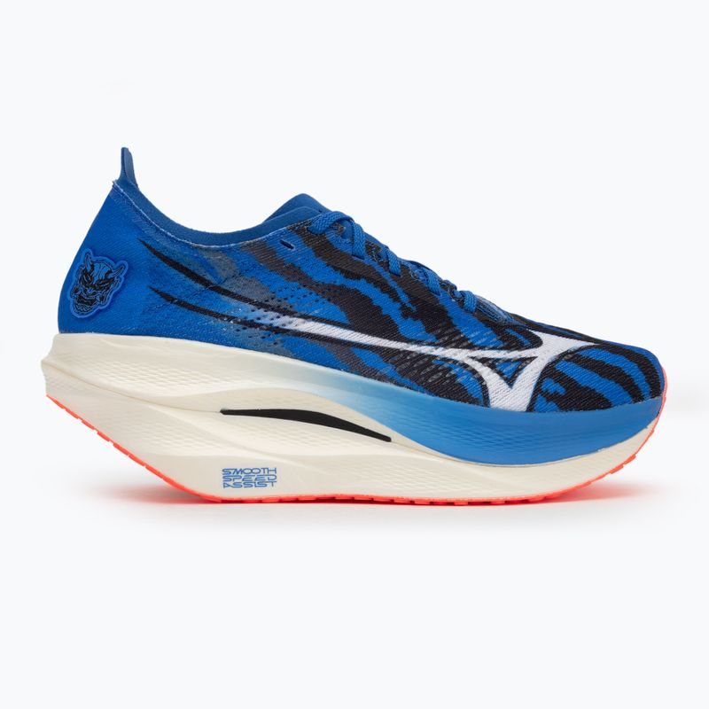 Mizuno Wave Rebellion Pro 3 gyújtás piros/fehér/baseball kék futócipő 2