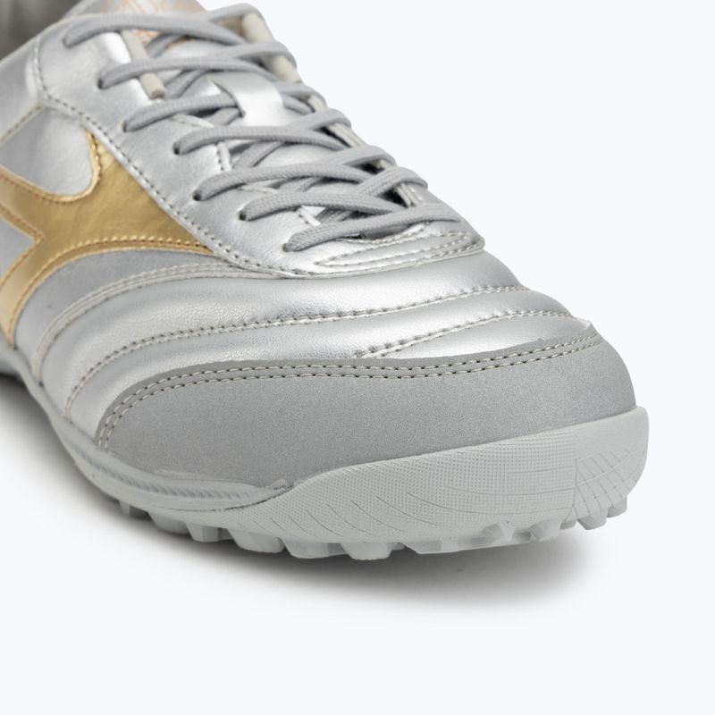Mizuno Morelia Sala Pro TF férfi futballcipő galaxy ezüst/arany/arany 7