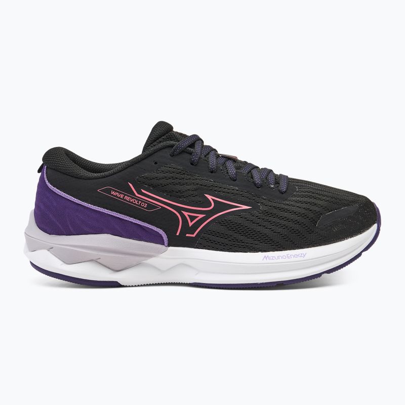 Női futócipő Mizuno Wave Revolt 3 fekete/camellia rose/violet indigo 2