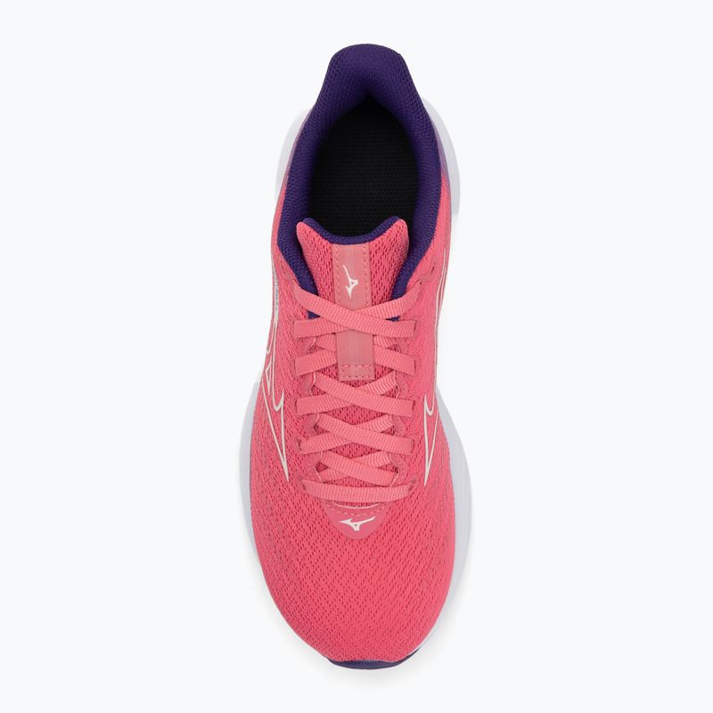 Gyerek futócipő Mizuno Enerzy Rider Jr camelliarose/ snowwhite/violiet 5