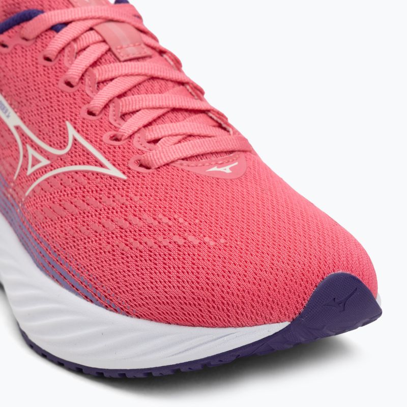 Gyerek futócipő Mizuno Enerzy Rider Jr camelliarose/ snowwhite/violiet 7