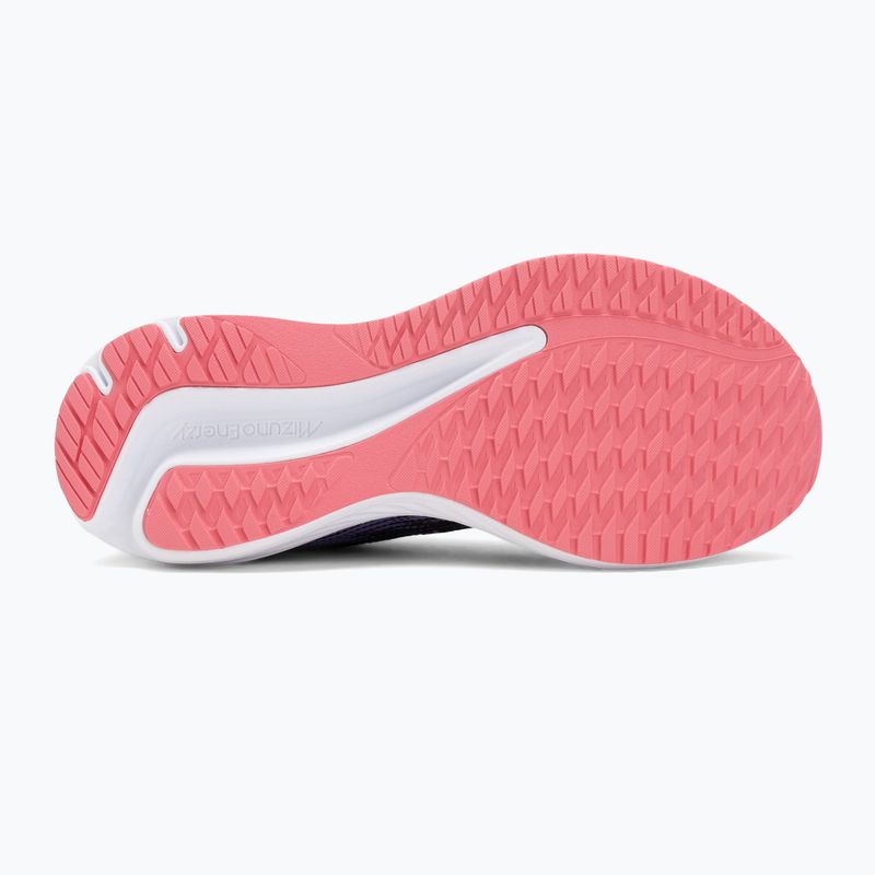 Gyerek futócipő Mizuno Enerzy Rider Jr fekete/camelliarózsaszín/paisleylila 4