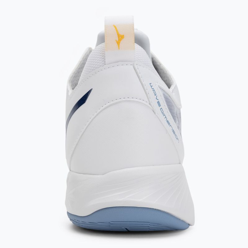 Röplabda cipő Mizuno Wave Dimension Mid fehér/bellwether kék/belairkék 6