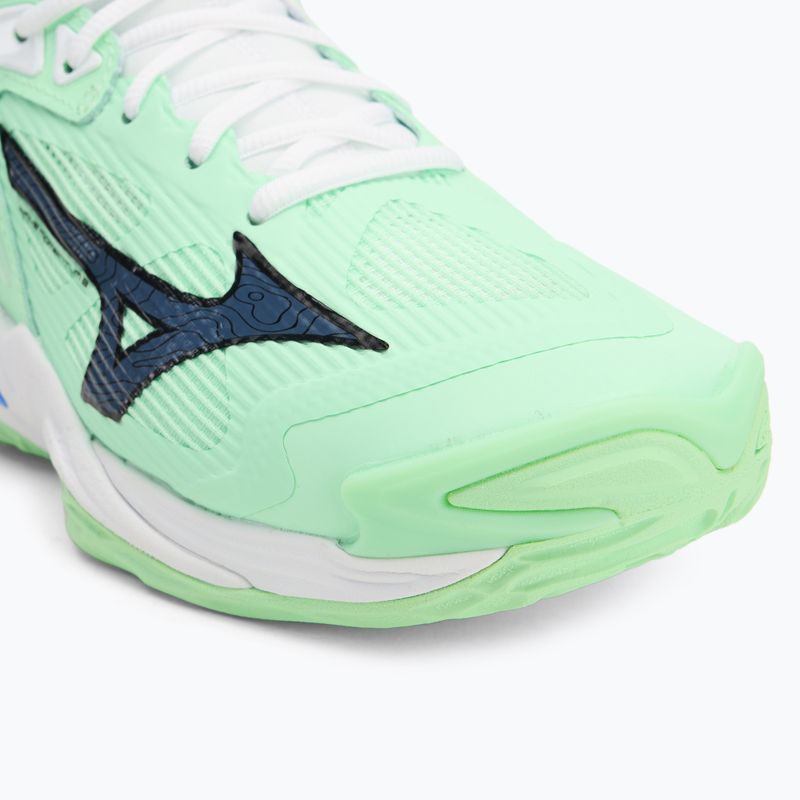 Mizuno Wave Momentum 3 röplabda cipő neo menta/fekete/határkék 7