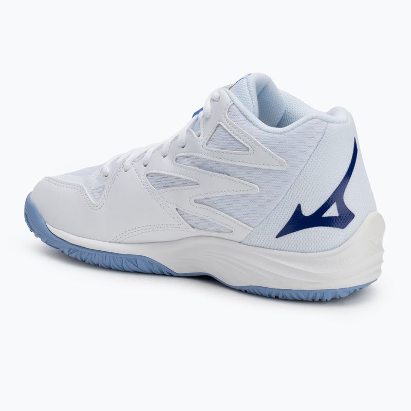 Mizuno Thunder Blade Z Mid röplabdacipő fehér/balwether kék/bel air kék 3