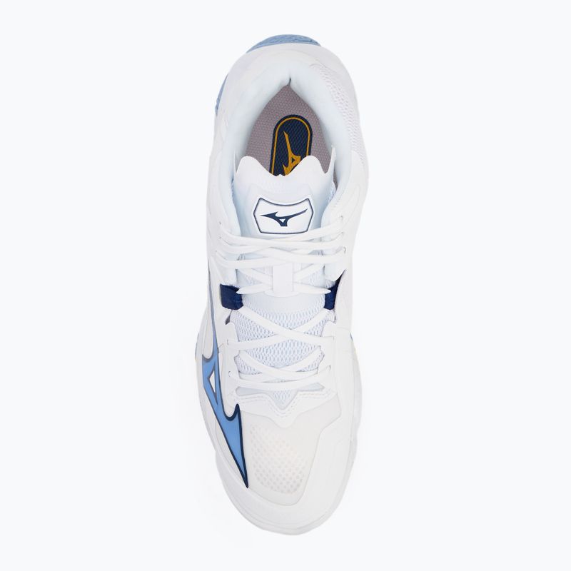 Mizuno Wave Lightning Z8 Mid röplabda cipő fehér/kék/bel air kék/bel air kék 5