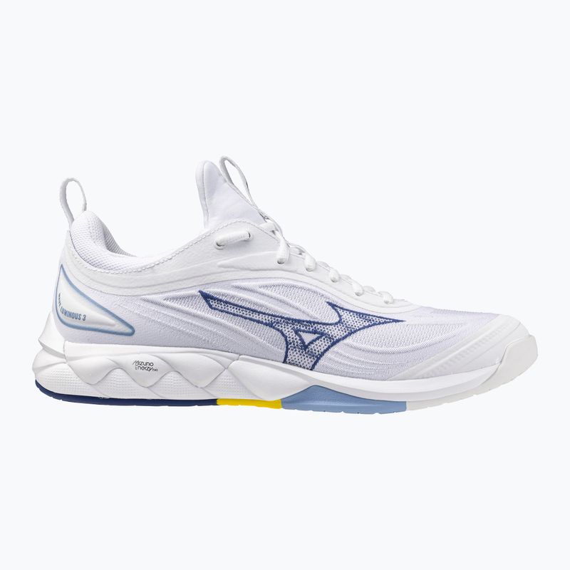 Röplabda cipő Mizuno Wave Luminous 3 fehér/bellwether kék/belairkék 8