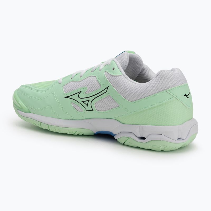 Mizuno Wave Phantom 3 neo menta / fekete / kék kézilabda cipő 3
