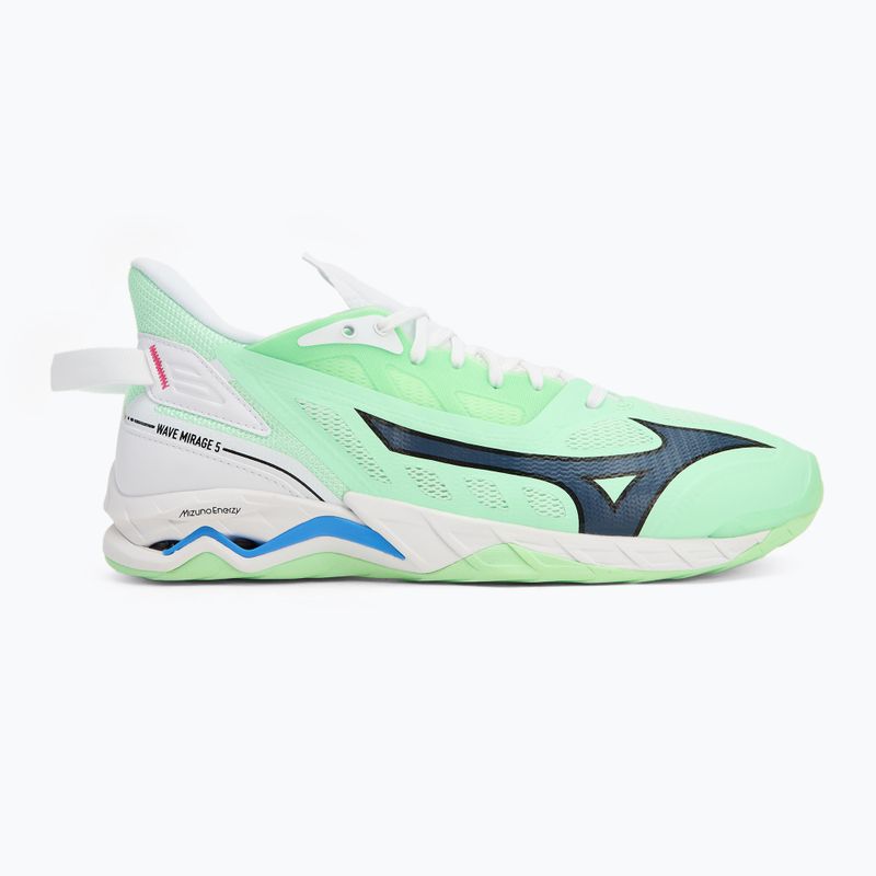 Mizuno Wave Mirage 5 neo menta/fekete/határkék cipő 2