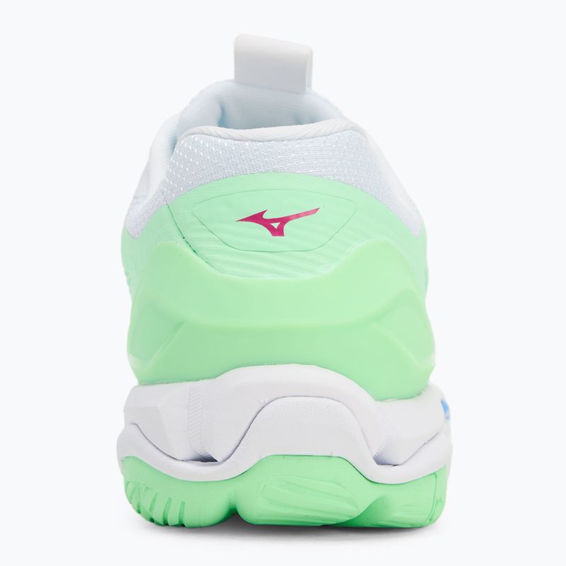 Mizuno Wave Stealth 6 neo menta/fekete/határkék cipő 6