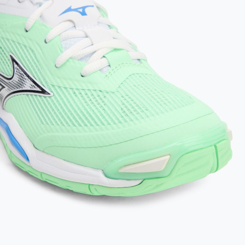 Mizuno Wave Stealth 6 neo menta/fekete/határkék cipő 7