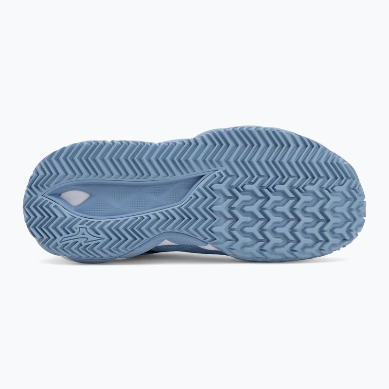 Női teniszcipő Mizuno Wave Enforce Tour 2 CC bel air blue/ white/ bellwether blue 4
