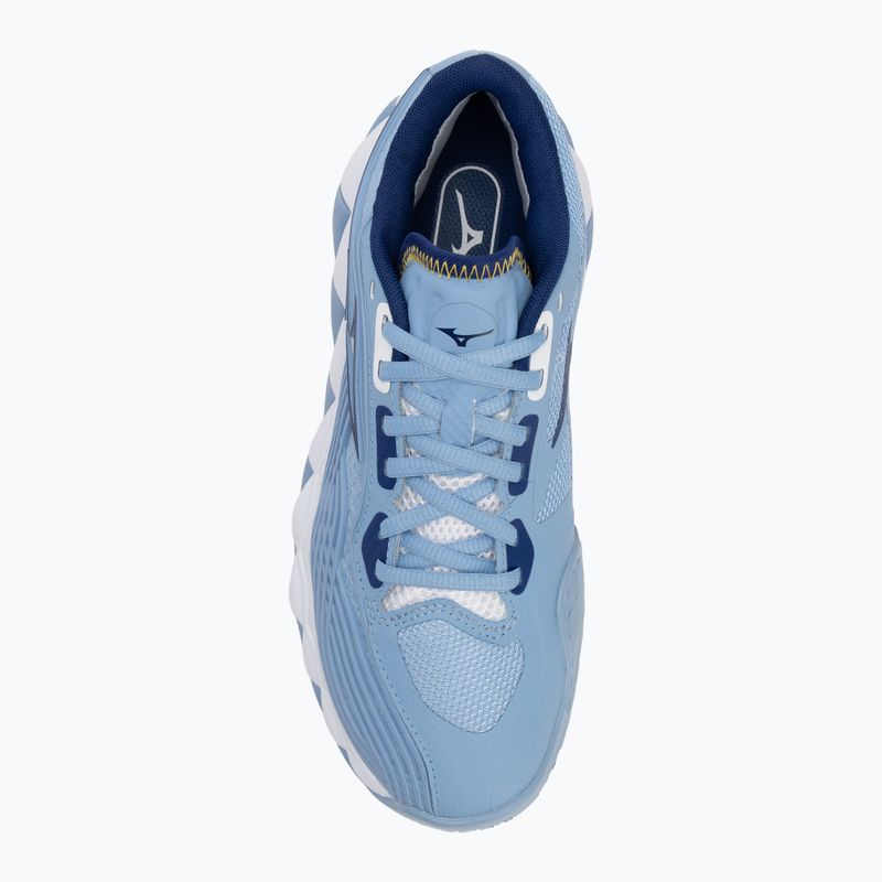 Női teniszcipő Mizuno Wave Enforce Tour 2 CC bel air blue/ white/ bellwether blue 5