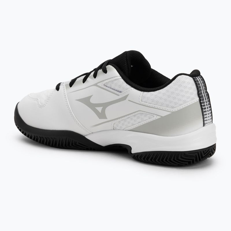 Férfi teniszcipő Mizuno Break Shot 5 CC white/ black/ harbor mist 3