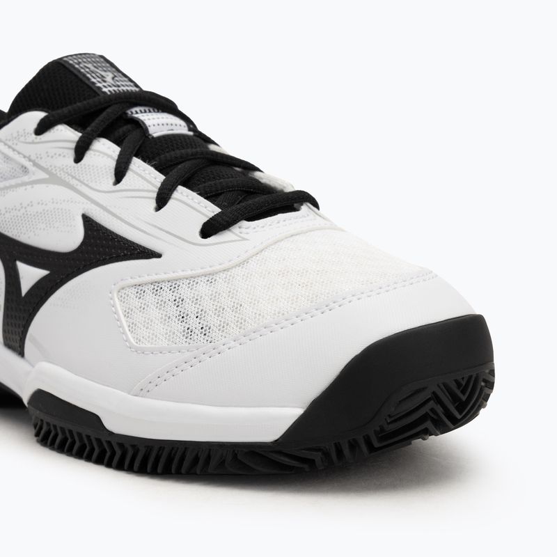 Férfi teniszcipő Mizuno Break Shot 5 CC white/ black/ harbor mist 7
