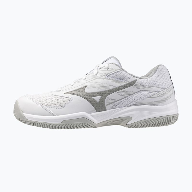 Női teniszcipő Mizuno Break Shot 5 CC white/ ultimate gray/ harbor mist 8