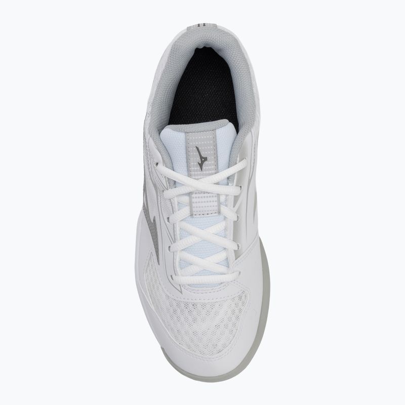 Női teniszcipő Mizuno Break Shot 5 CC white/ ultimate gray/ harbor mist 5