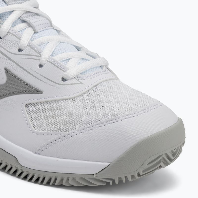 Női teniszcipő Mizuno Break Shot 5 CC white/ ultimate gray/ harbor mist 7