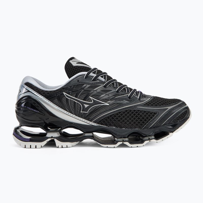 Férfi cipő Mizuno Wave Prophecy LS fekete/ezüst/lila ködfátyol 2