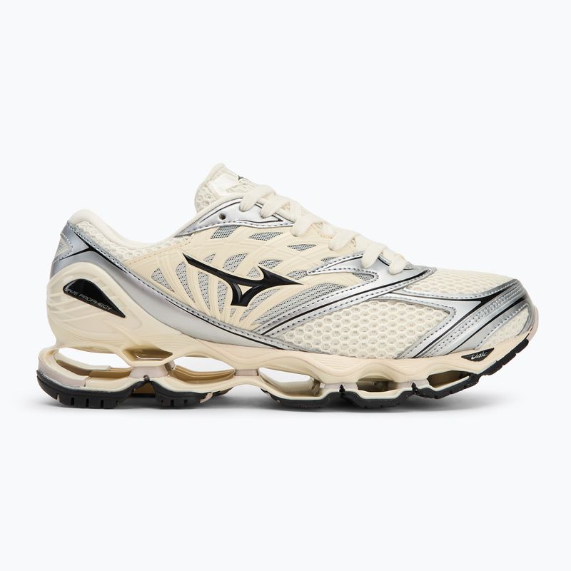 Férfi cipő Mizuno Wave Prophecy LS pristine/fekete/ezüst 2