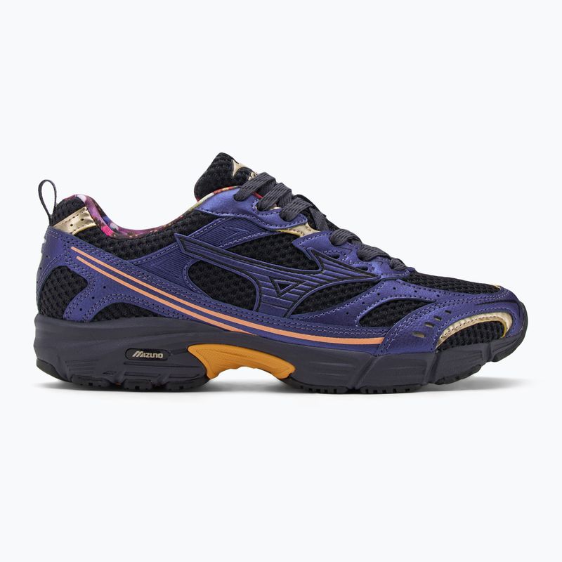 Mizuno MXR fekete/fekete/kadmiumnarancs cipő 2