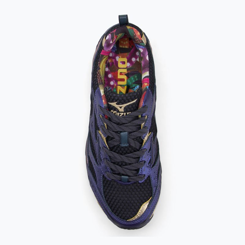 Mizuno MXR fekete/fekete/kadmiumnarancs cipő 5