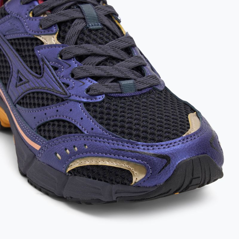 Mizuno MXR fekete/fekete/kadmiumnarancs cipő 7