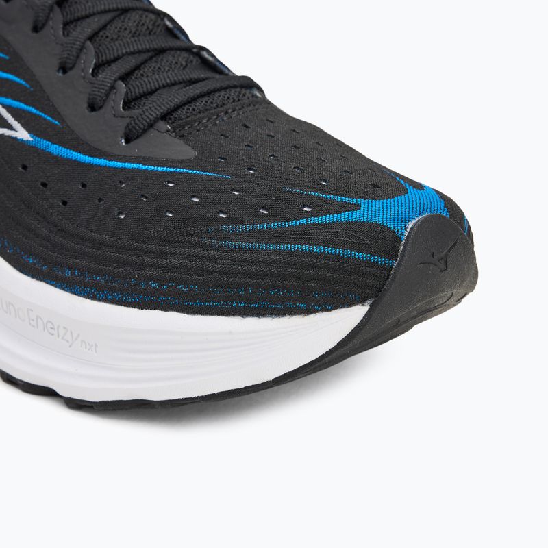 Férfi futócipő Mizuno Wave Skyrise 6 fekete/fehér/kék pace 7
