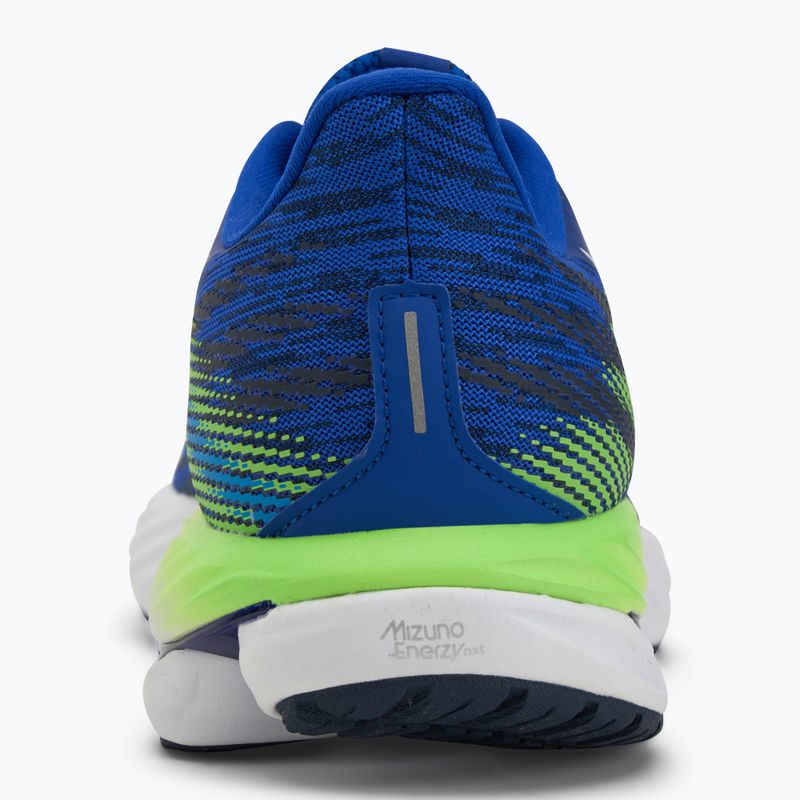 Férfi futócipő Mizuno Wave Inspire 21 reflex kék c/fehér/zöld gecko 6