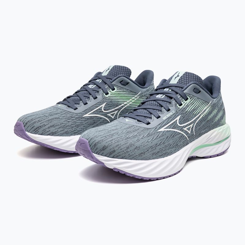Női Mizuno Wave Inspire 21 futócipő tradewinds/fehér/neo menta 8