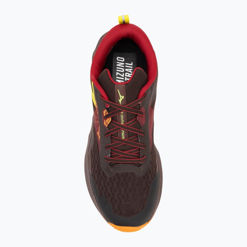 Férfi futócipő Mizuno Wave Ibuki 5 rum raisin / rythmic red / eve primro 5