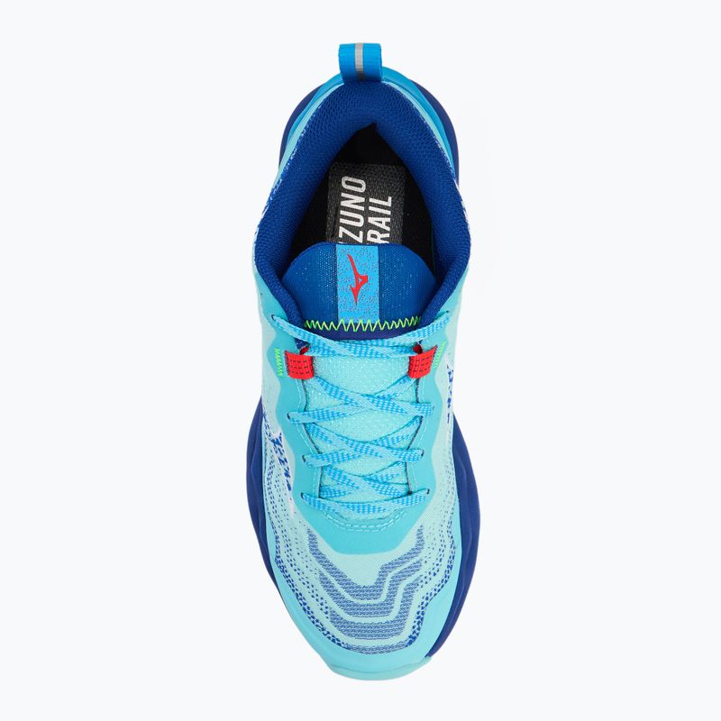 Női futócipő Mizuno Wave Daichi 9 kék radiance/fehér/ reflex kék c 5
