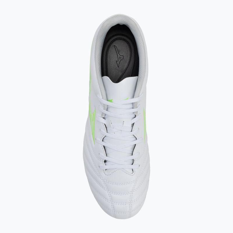 Férfi futballcipő Mizuno Monarcida Neo III Select Md fehér/neonzöld 5