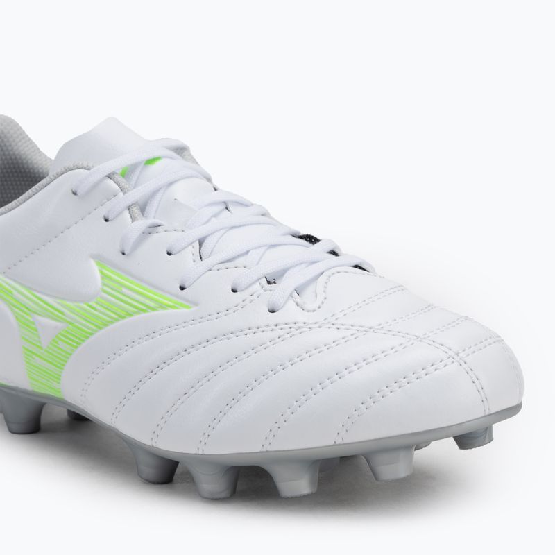 Férfi futballcipő Mizuno Monarcida Neo III Select Md fehér/neonzöld 7
