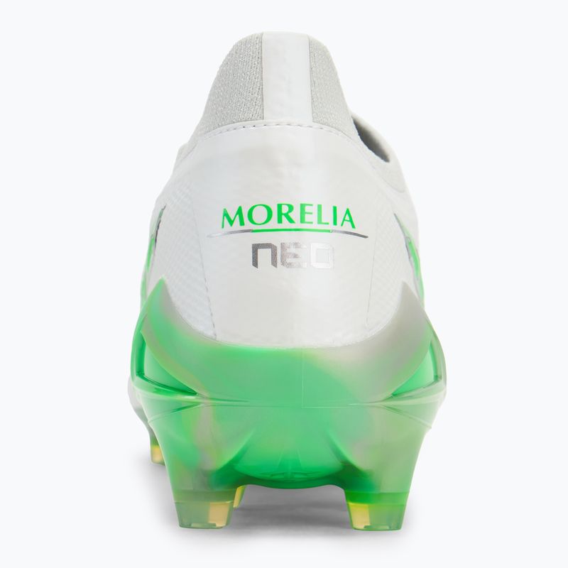 Futballcipő Mizuno Morelia Neo IV β Japan Fg white/neon green/cool gray 3c 6