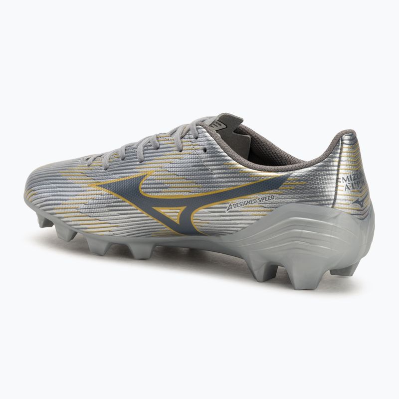Férfi futballcipő Mizuno α II Select Md galaxy silver/8605 c/gold Mizuno α II Select Md galaxy silver/8605 c/gold 3