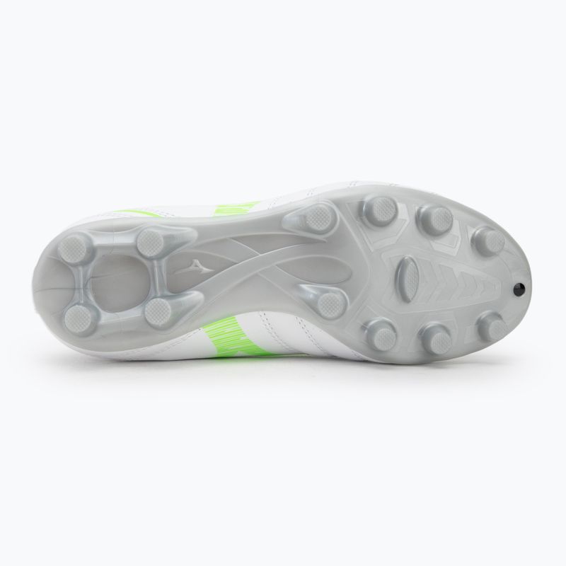 Gyermek focicipő Mizuno Monarcida Neo III Select Jr Md fehér/neonzöld Mizuno Monarcida Neo III Select Jr Md fehér/neonzöld 4