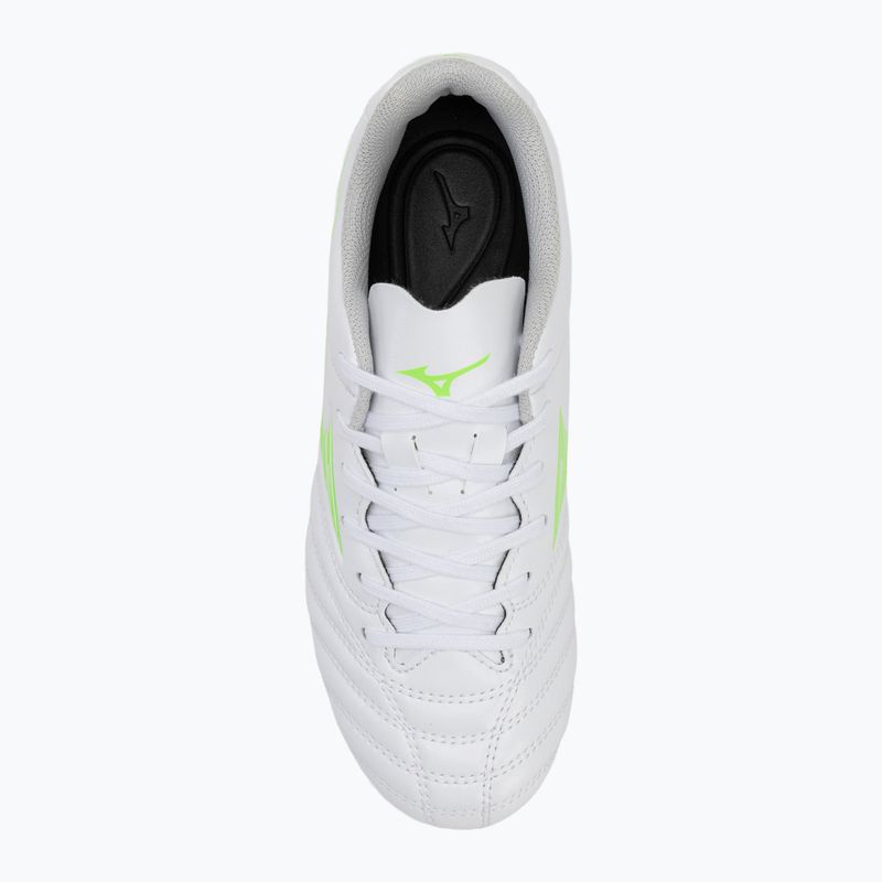 Gyermek focicipő Mizuno Monarcida Neo III Select Jr Md fehér/neonzöld Mizuno Monarcida Neo III Select Jr Md fehér/neonzöld 5