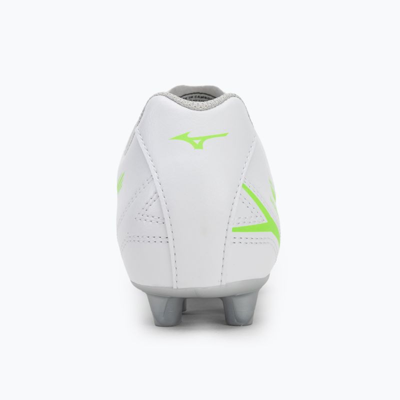Gyermek focicipő Mizuno Monarcida Neo III Select Jr Md fehér/neonzöld Mizuno Monarcida Neo III Select Jr Md fehér/neonzöld 6